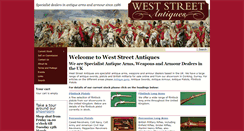 Desktop Screenshot of antiquearmsandarmour.com